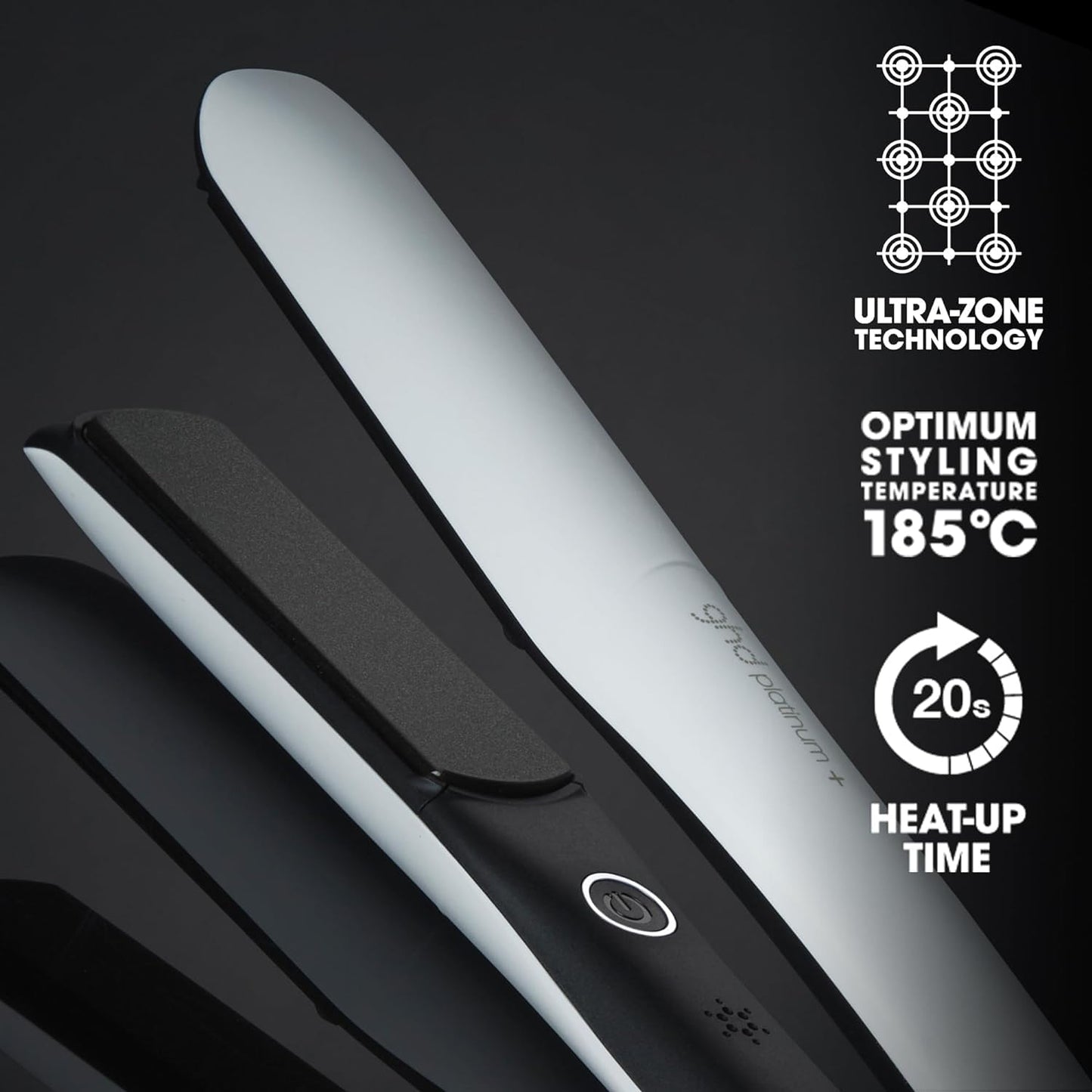 ghd platinum+ white - Intelligenter professioneller Haarglätter, weniger Haarbruch