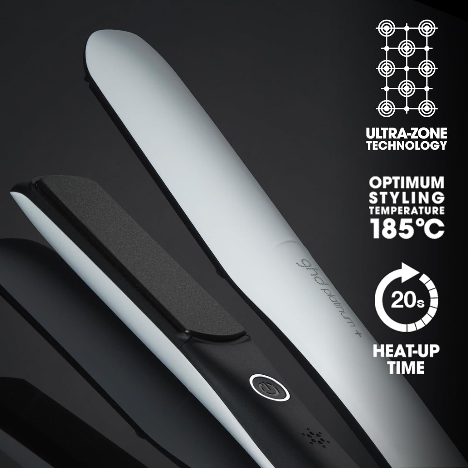 ghd platinum+ white - Intelligenter professioneller Haarglätter, weniger Haarbruch